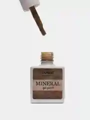 Золотистый хаки гель лак Runail Professional "Mineral", с текстурой природного камня