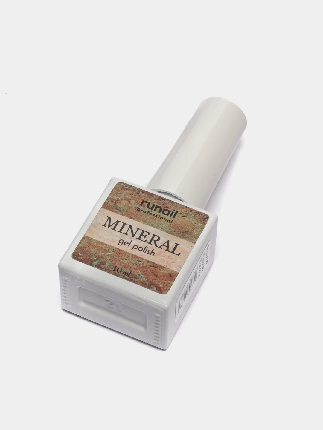 Золотистый хаки гель лак Runail Professional "Mineral", с текстурой природного камня