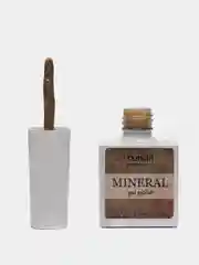 Золотистый хаки гель лак Runail Professional "Mineral", с текстурой природного камня