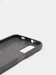 Серый чехол для Xiaomi Redmi 9T, имитация вставок под карбон