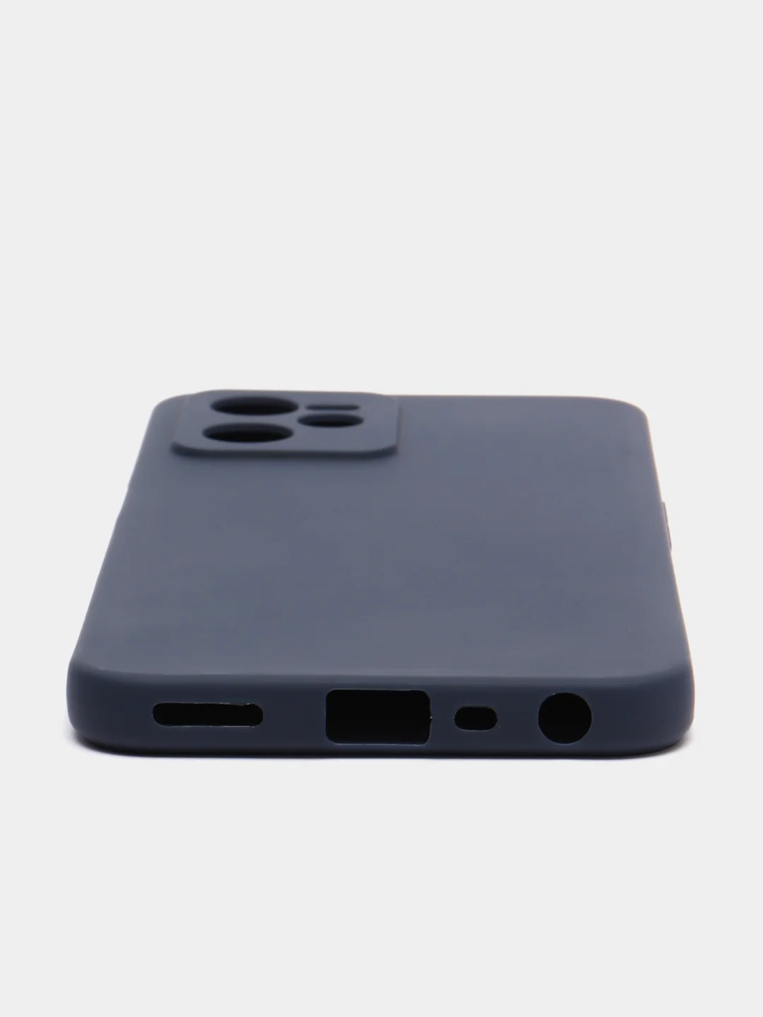 Синий чехол матовый Realme C35
