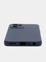 Синий чехол матовый Realme C35