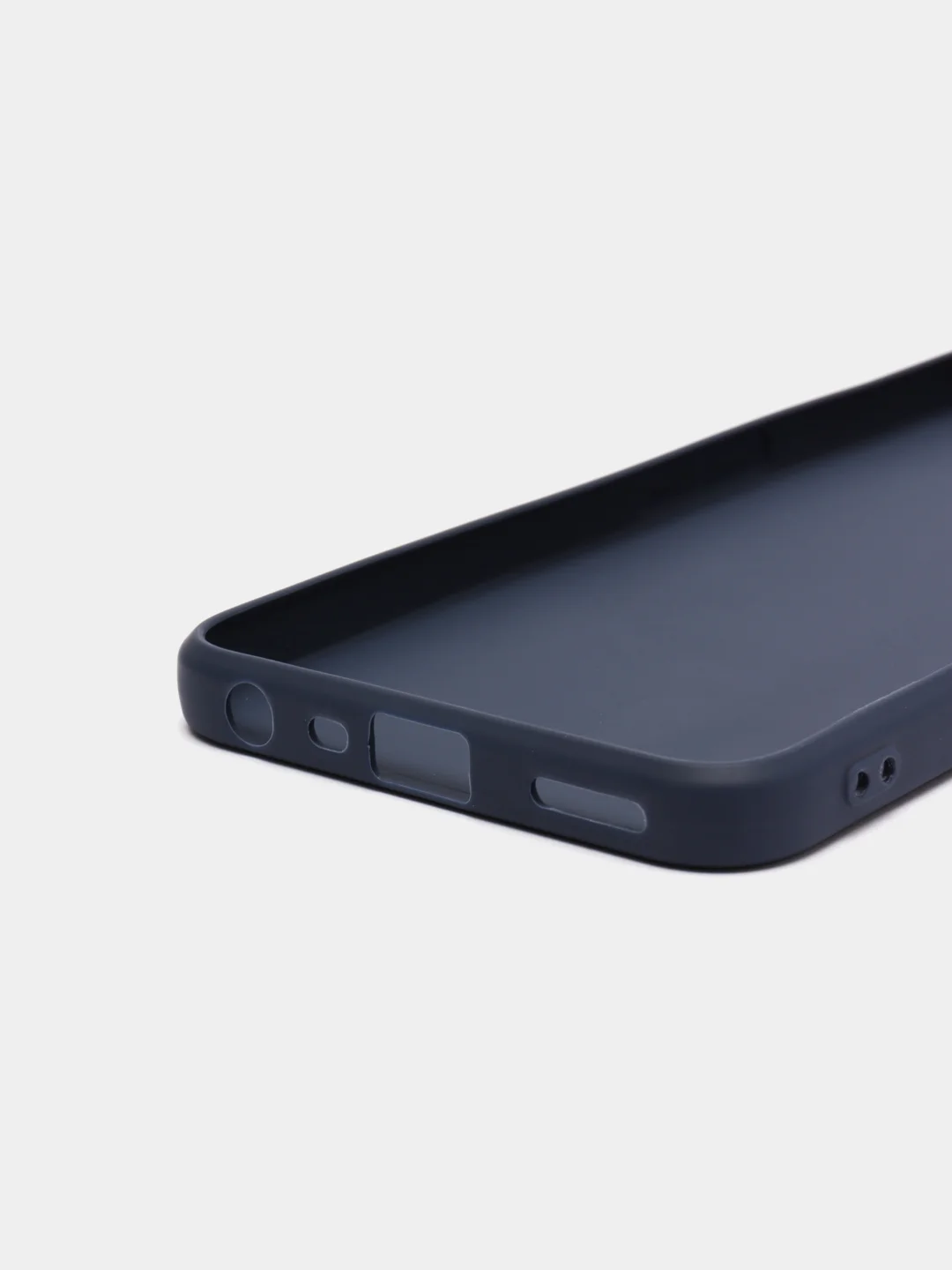 Синий чехол матовый Realme C35