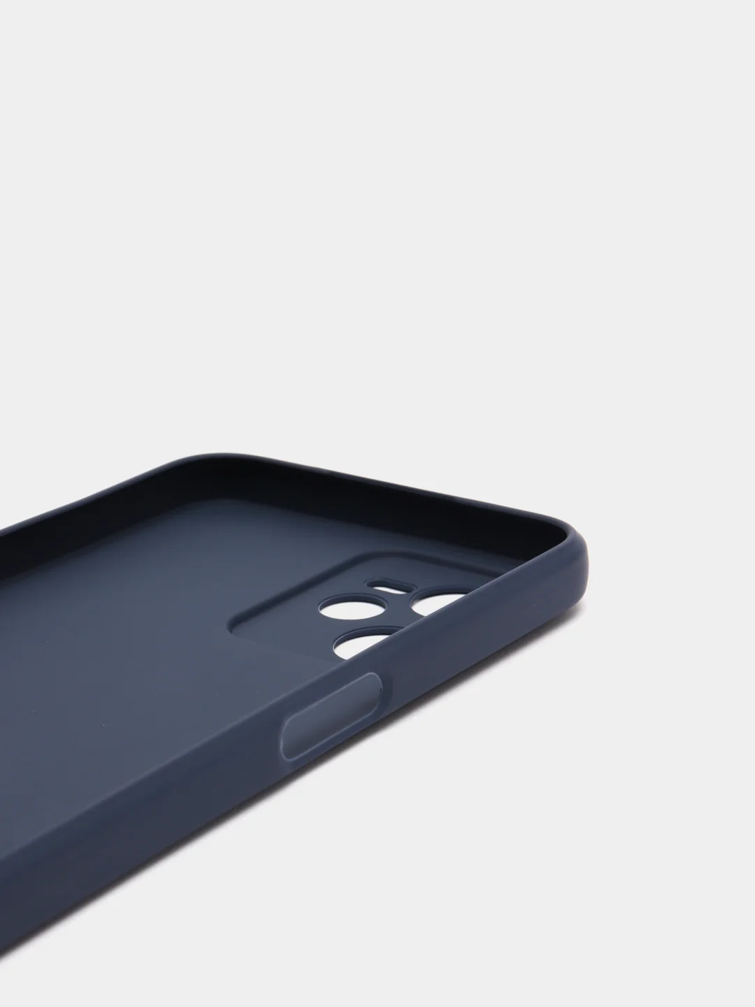 Синий чехол матовый Realme C35
