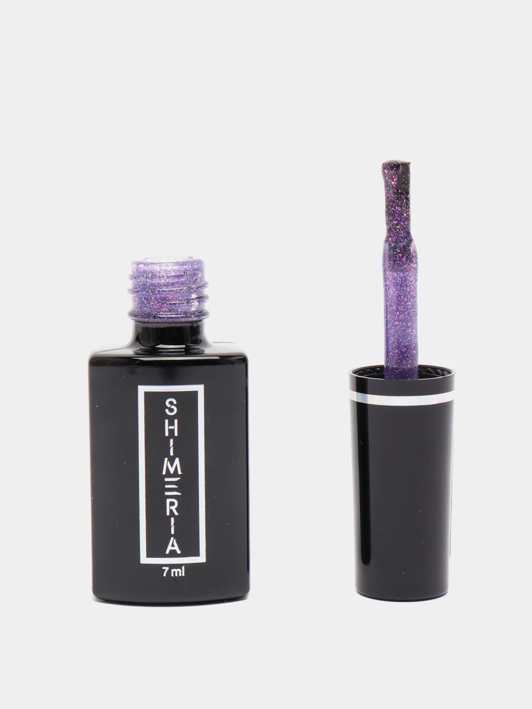 Аметистовый гель-лак светоотражающий Shimeria Diamond Runail Professional, 7 мл