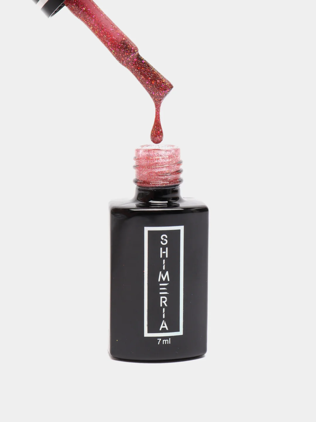 Конфетный гель-лак светоотражающий Shimeria Diamond Runail Professional, 7 мл