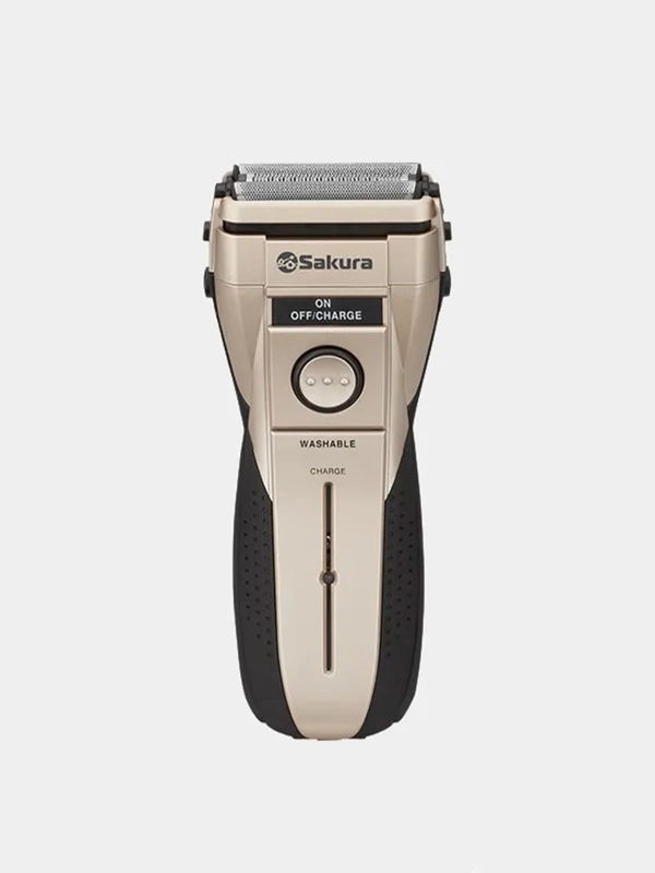 Бритва Sakura SA-5407G, 3 подвижные сетки, влажное бритьё