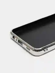 Серебряный чехол со стразами Samsung A12, A03, A03 core, iPhone 11, 12 Pro/ Pro Max, 13 Pro/ Pro Max
