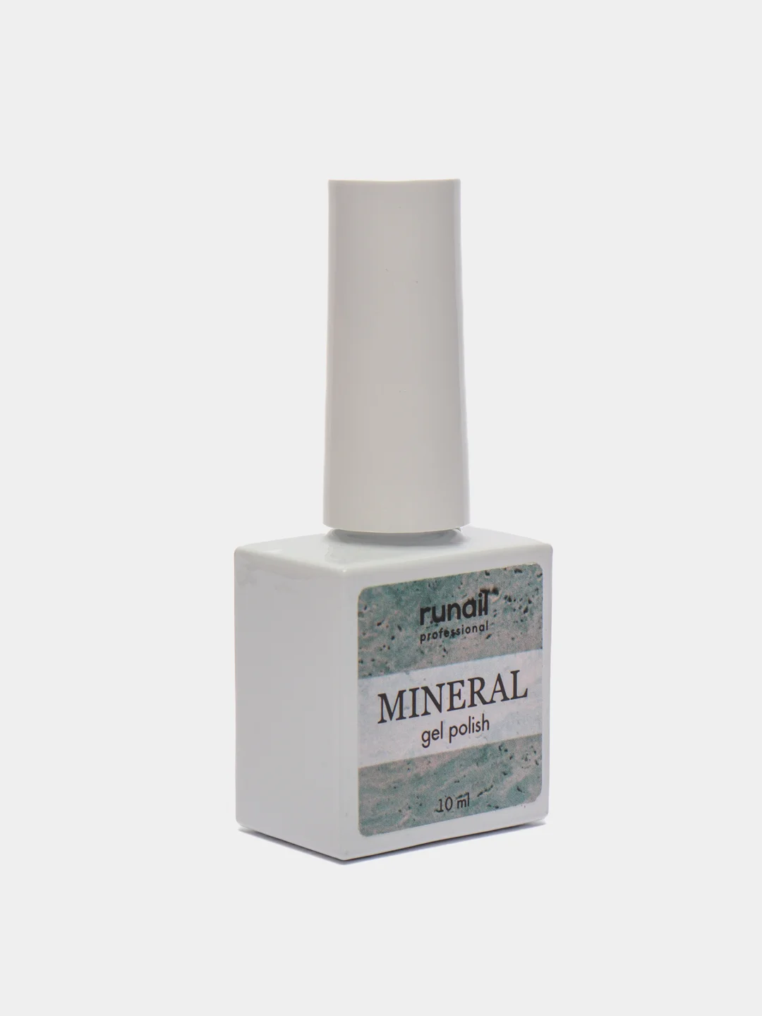 Морской гель лак Runail Professional "Mineral", с текстурой природного камня