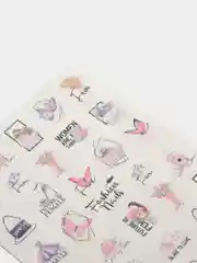 Желтый слайдеры для маникюра/Слайдеры для ногтей/наклейки/дизайна ногтей