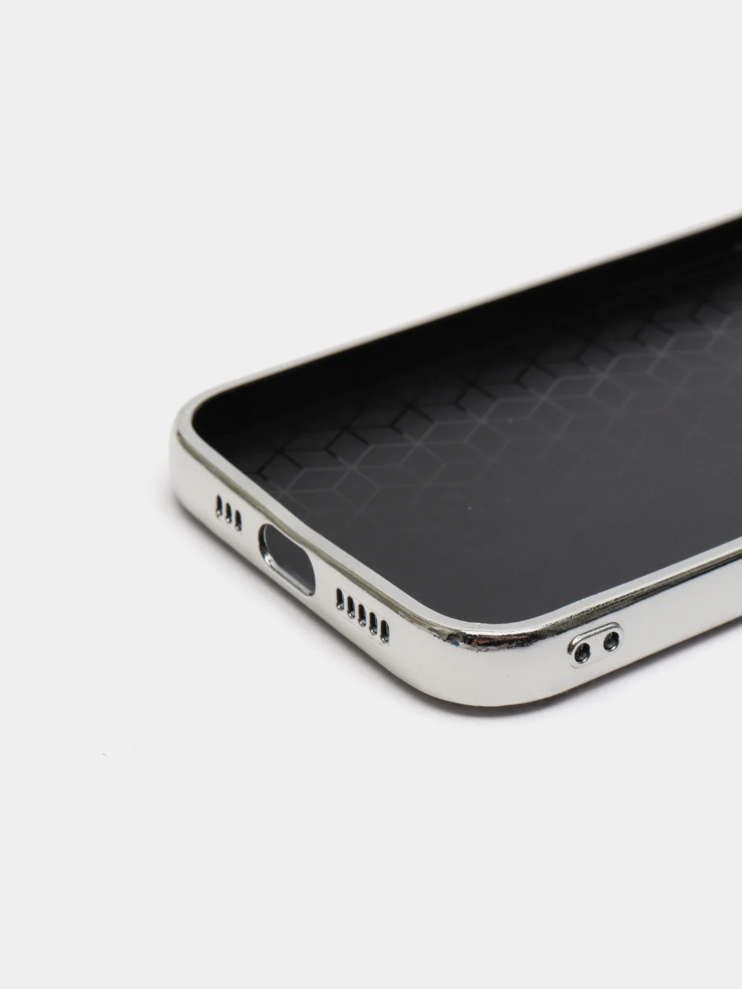 Белый чехол со стразами Samsung A12, A03, A03 core, iPhone 11, 12 Pro/ Pro Max, 13 Pro/ Pro Max