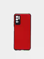 Красный чехол Xiaomi Poco M3 Pro / Redmi Note 10T, Сяоми Поко М3 Про из эко кожи Baseus
