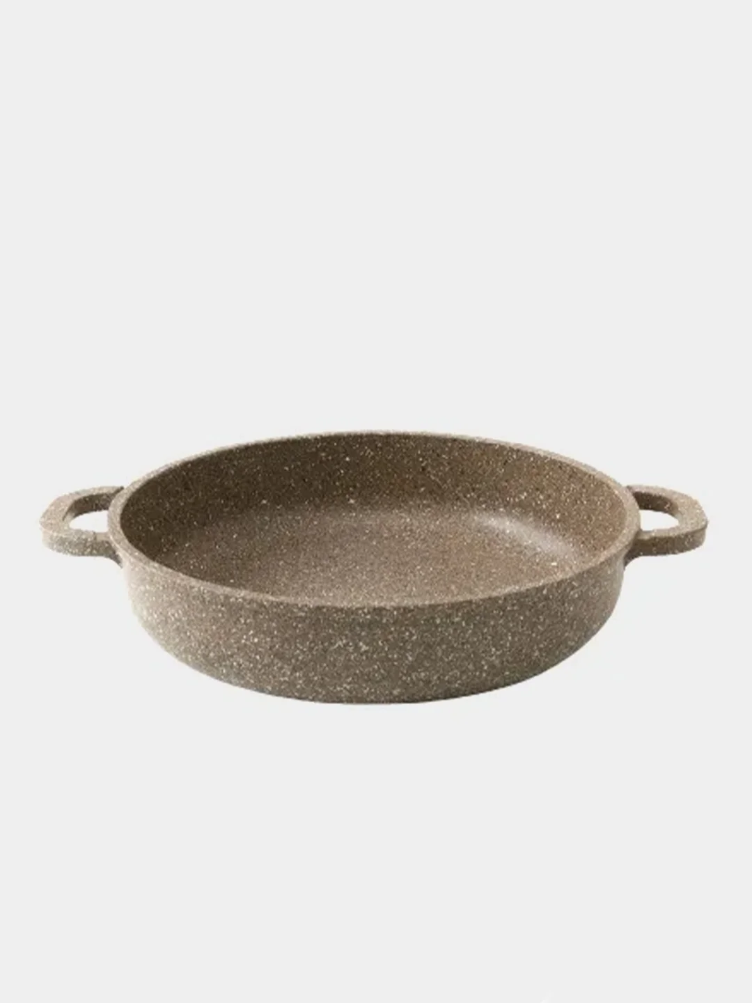 Коричневый сковорода-жаровня Гардарика "Алтай", с крышкой, 24 см, 0924-07-10
