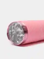 Розовый ультрафиолетовый фонарик для сушки лака, ручной, светодиодный, 9LED