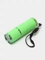 Салатовый ультрафиолетовый фонарик для сушки лака, ручной, светодиодный, 9LED