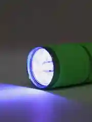 Салатовый ультрафиолетовый фонарик для сушки лака, ручной, светодиодный, 9LED