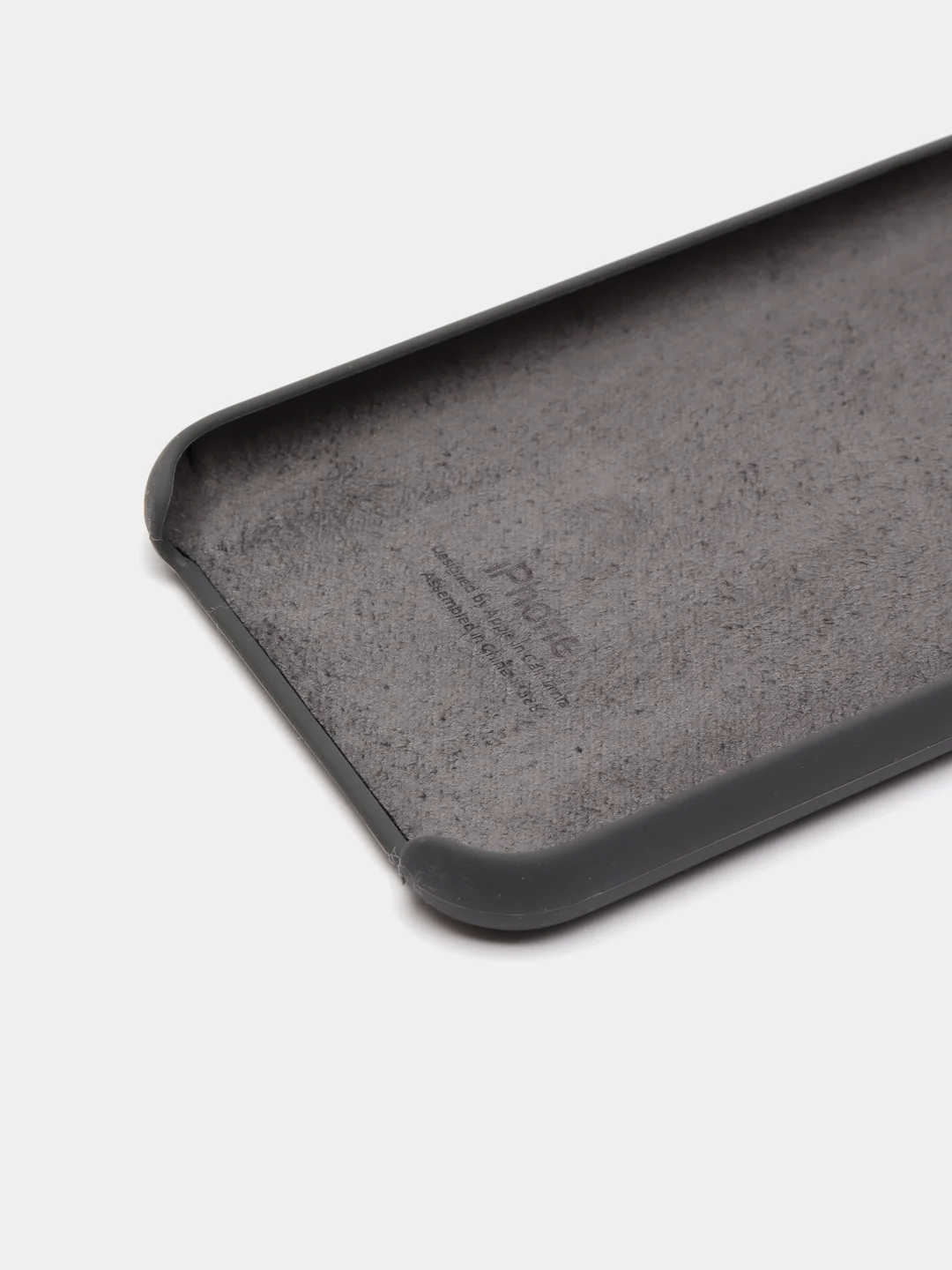 Тёмно-серый чехол Silicone Case для iPhone 11 / 11 PRO / 11 PRO MAX, силиконовый
