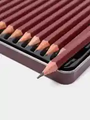 Багровый художественные простые карандаши