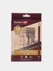 Багровый художественные простые карандаши