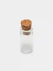 Баночка стеклянная для хранения бисера, бусин,мелочей, 11*22 мм, 1 мл,банка,стекло,пузырёк