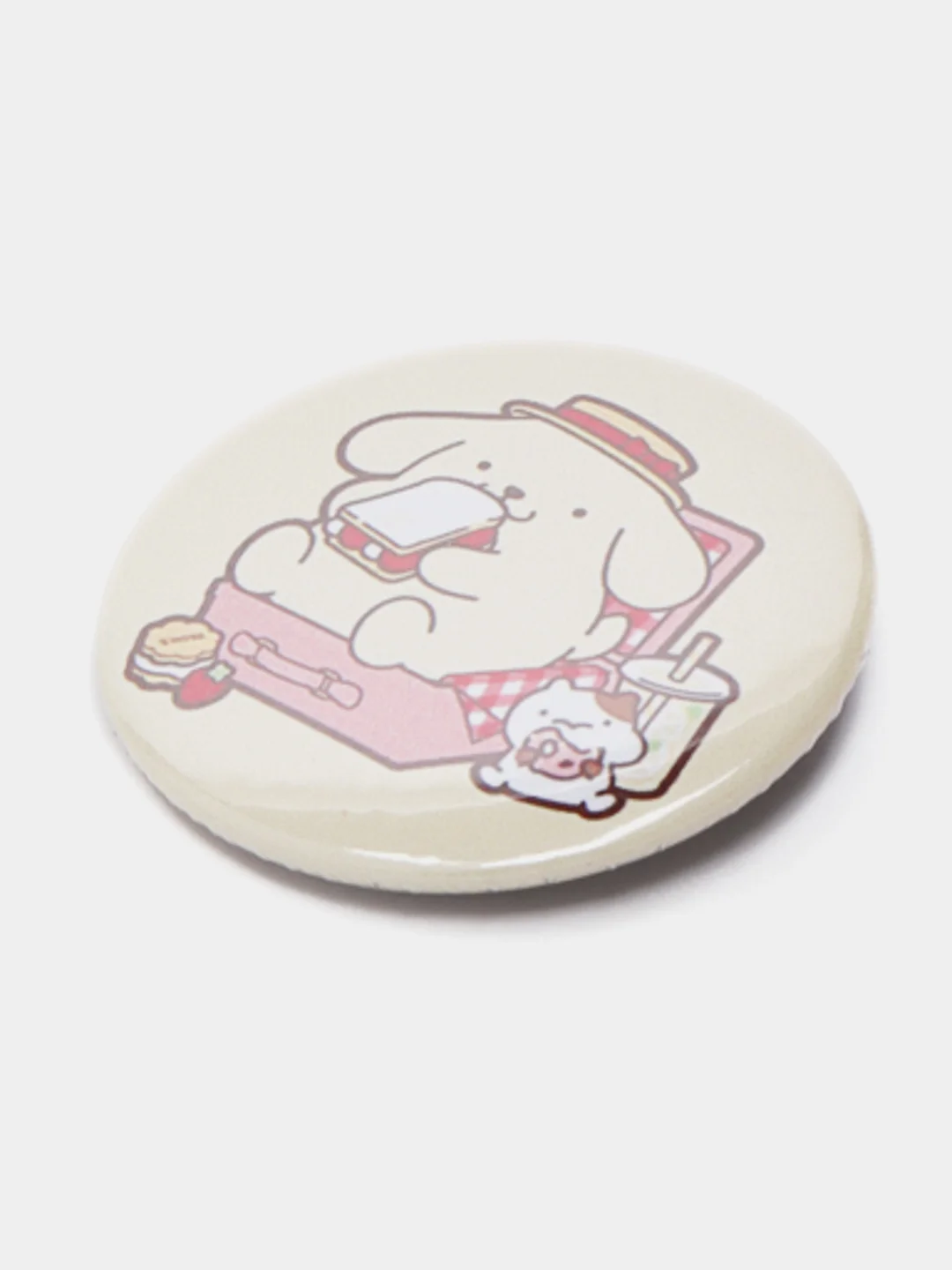 Приглушённый хаки значки Hello Kitty, Kuromi, Little Twin Stars, Badtz-Maru и другие