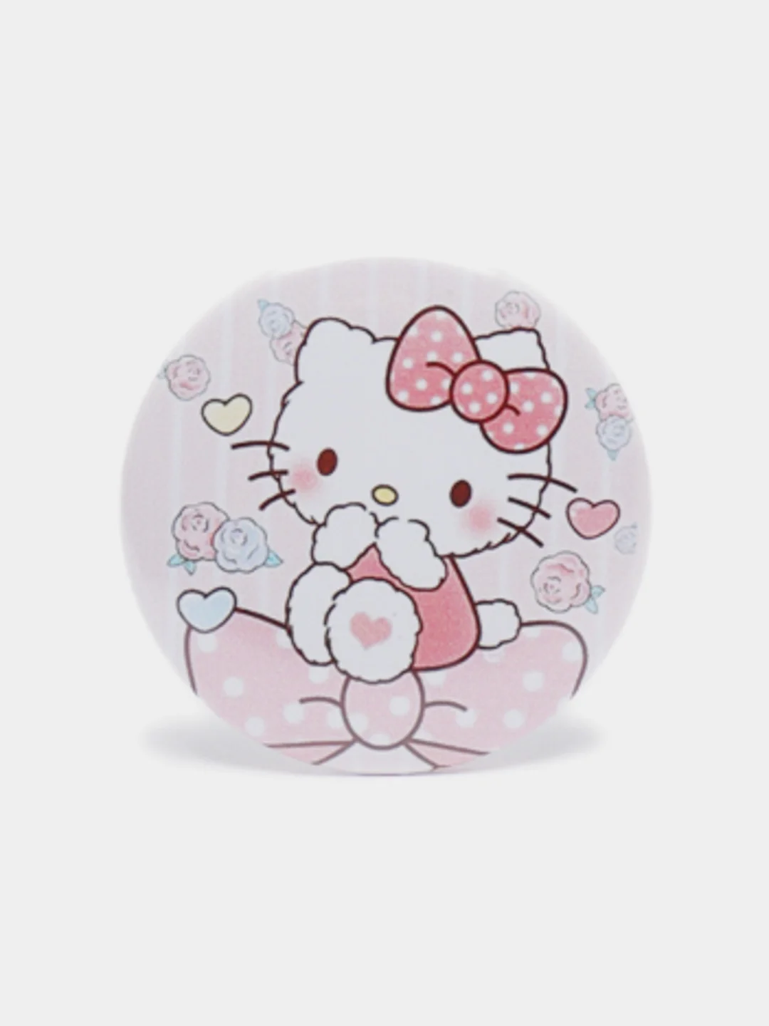 Светло-коричневый значки Hello Kitty, Kuromi, Little Twin Stars, Badtz-Maru и другие
