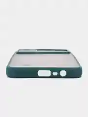 Красный чехол для REALME C11 2021/ REALME C20 с задвижным окном для защиты камеры