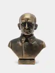 Бюст гипсовый "Берия", патина, высота 15 см
