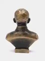 Бюст гипсовый "Берия", патина, высота 15 см