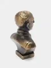 Бюст гипсовый "Берия", патина, высота 15 см