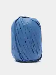 Синий пряжа для вязания Raffia / пряжа "Рафия" 4 мотка