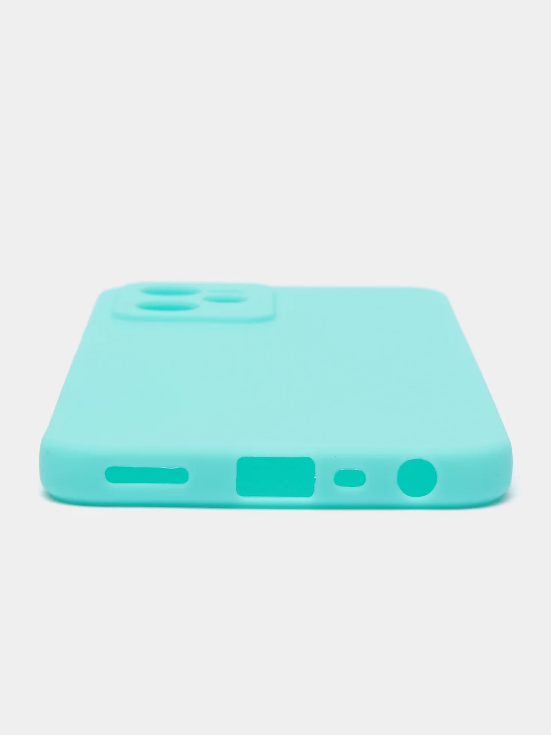Бирюзовый чехол матовый Realme C35