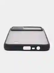 Черный чехол для REALME C11 2021/ REALME C20 с задвижным окном для защиты камеры