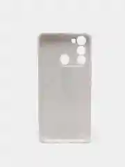 Белый чехол TECNO Spark 8C / TECNO GO 2022 с защитой камеры
