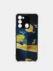 Темно-синий чехол TECNO Spark 8C / TECNO GO 2022 с защитой камеры