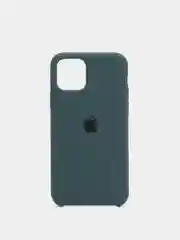 Тёмно-зелёный чехол Silicone Case для iPhone 11 / 11 PRO / 11 PRO MAX, силиконовый