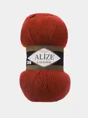 Пряжа Alize Lanagold, 49% шерсть, 51% акрил, 100 г / 240 м