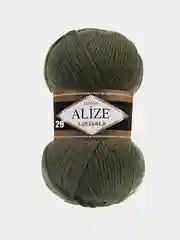 Пряжа Alize Lanagold, 49% шерсть, 51% акрил, 100 г / 240 м