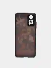Оранжевый чехол с рисунком на Xiaomi Redmi Note 11 Pro 4G и Redmi Note 12 Pro 4G (Нот 11/12 Про 4G)
