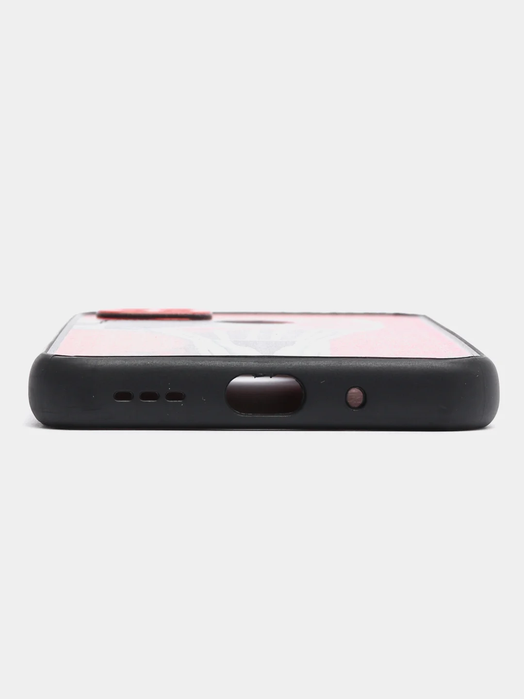 Розовый чехол с ярким рисунком/принтом на Xiaomi Redmi 10A (Сяоми Редми 10А)