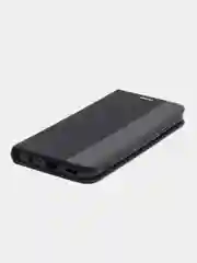 Черный чехол-книжка для Samsung A03 CORE