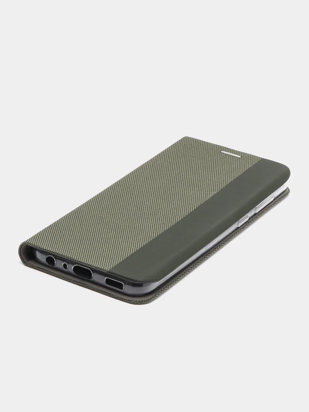 Зелёный хаки чехол-книжка для Samsung A03 CORE