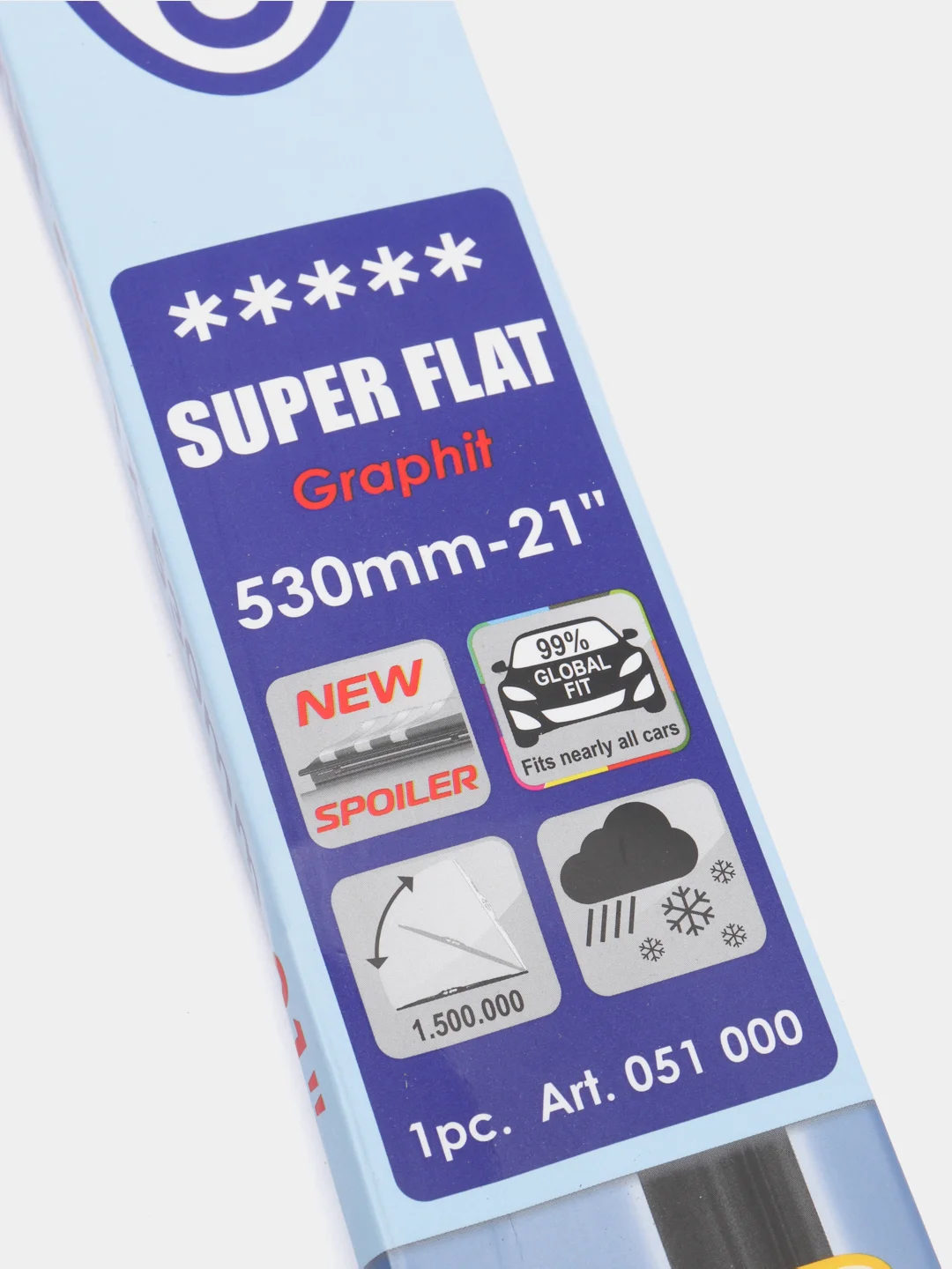 Щетка стеклоочистителя бескаркасная автомобильная ALCA SUPER FLAT, 325-700 мм, дворники