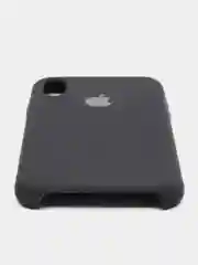 Черный чехол Silicone Case для iPhone X/XS