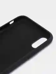 Черный чехол Silicone Case для iPhone X/XS
