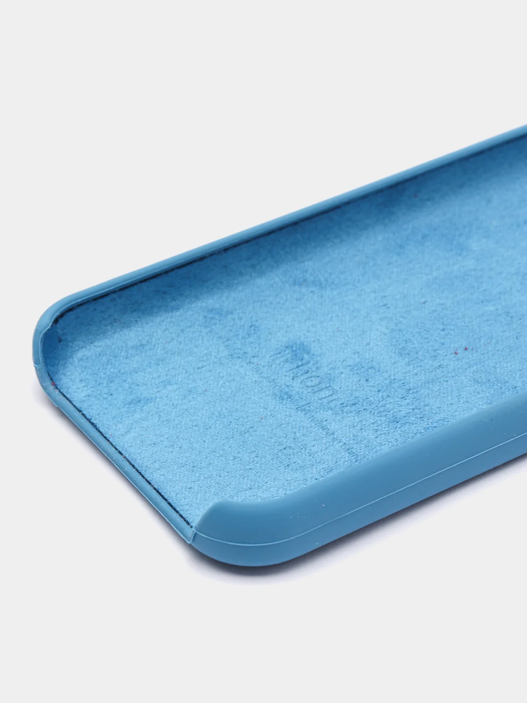 Синий меланж чехлы для iPhone 5, 5S, SE, Silicone Case