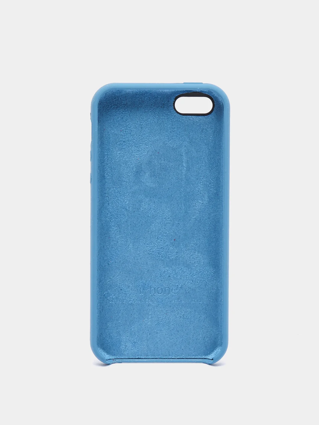 Синий меланж чехлы для iPhone 5, 5S, SE, Silicone Case