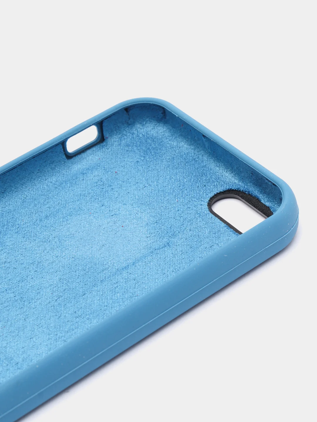 Синий меланж чехлы для iPhone 5, 5S, SE, Silicone Case
