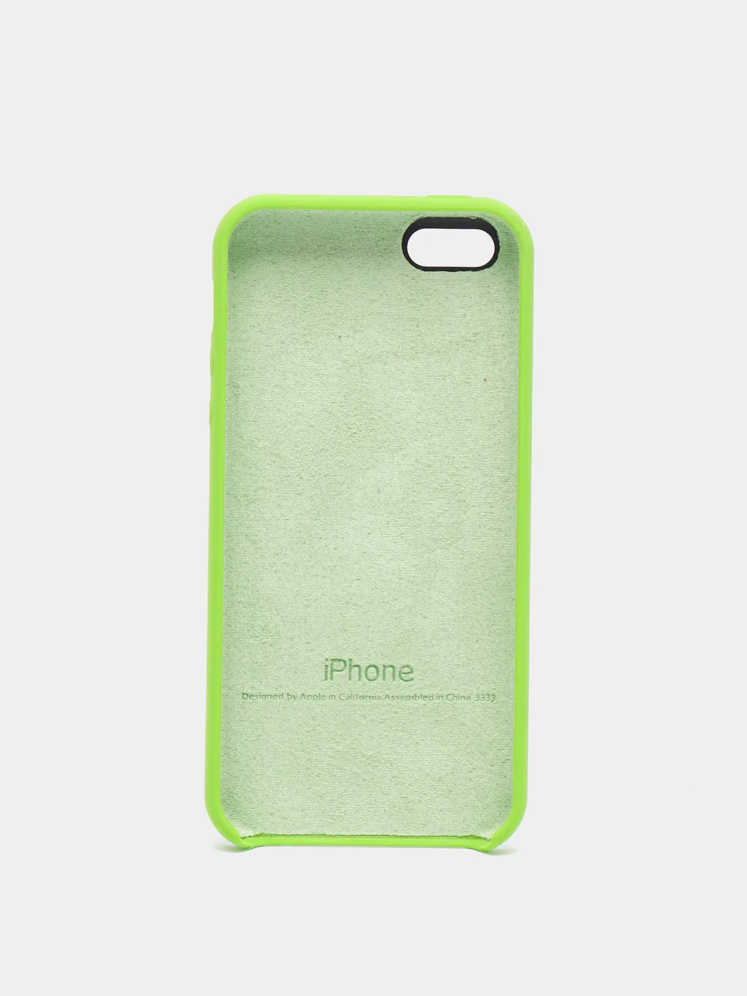 Лесной зеленый чехол Silicone Case для iPhone 5/5S/SE
