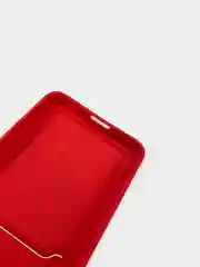 Чехол для Samsung Galaxy S21 FE / Самсунг Галакси С21 ФЕ силиконовый, с карманом для карты